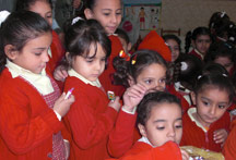 Tuesday’s Child visits Abbasseih school in Cairo