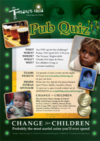 Pub Quiz poster
