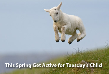 Tuesdays Child spring activity