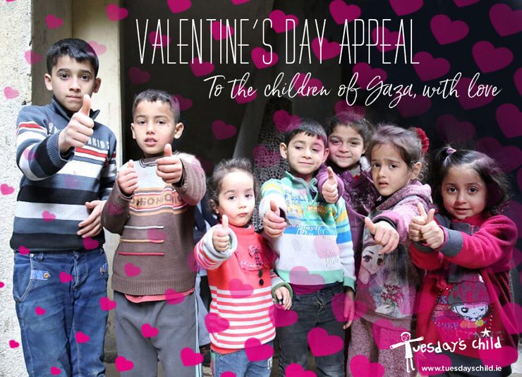 To Gaza with Love Valentine’s Day appeal