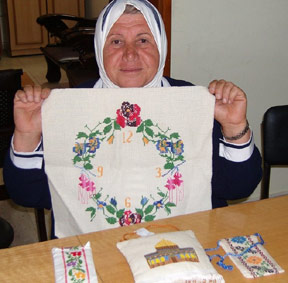 Tuesday's Child Gaza Embroidery